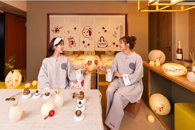 【OMO5京都祇園 by 星野リゾート】OMO×よーじやの共同企画第三弾！「よーじやべっぴんルームステイ～宵のパジャマパーティー～」販売開始｜宿泊期間：2023年９月20日～12月17日