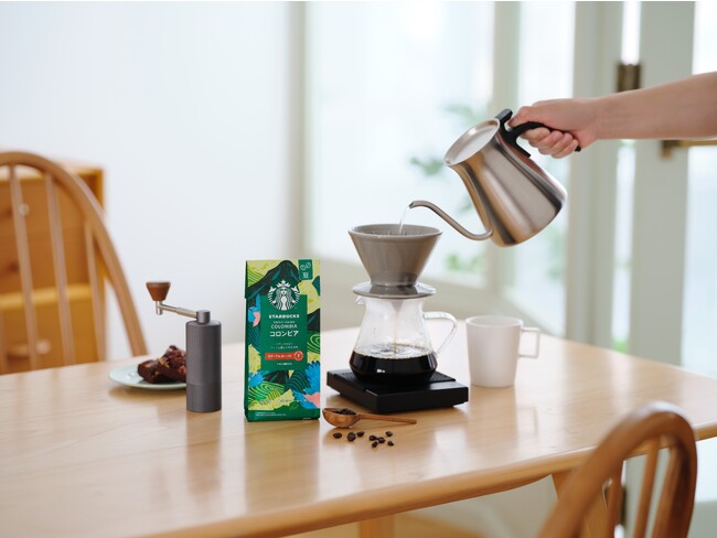 スターバックス家庭用コーヒー製品として初、シングルオリジンのレギュラーコーヒー(豆)「コロンビア」の販売を9月1日(金)より開始