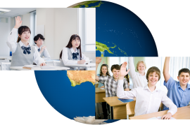 ECOM Cultures教室留学イメージ