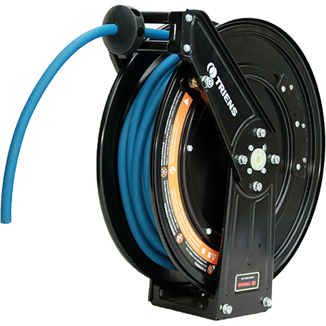 【酸素ホースを巻いたリール】TREINS 酸素リール　内径９．５ｘ２０ｍ MMWS-320Aの取り扱いを開始