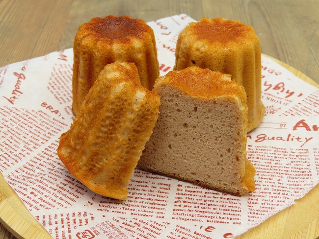 プロテイン入りカヌレ型パン - カワイイ見た目で美味しく健康をサポート