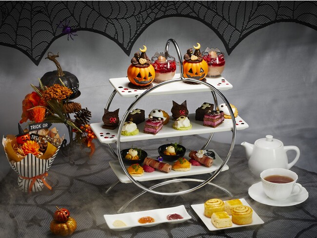 【ロイヤルパークホテル】コワ・かわいい！ハロウィンアフタヌーンティーや点心などで楽しむチャイニーズアフタヌーンティーが登場。