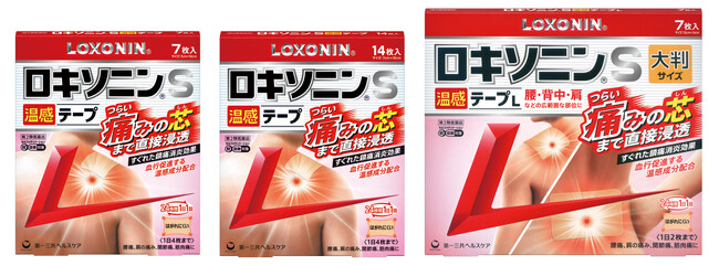 「ロキソニンS温感テープ／テープL」を新発売