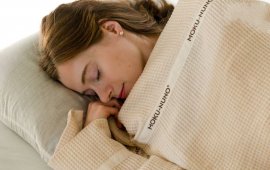 快眠をサポートするMOKU-NUNOタオルケット 快眠をサポートするMOKU-NUNOタオルケット