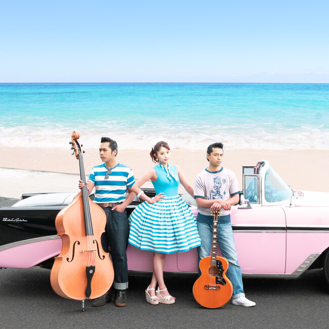 ハイブリッド・ロカビリーバンドThe Biscatsのカバーアルバム『J-BOP SUMMER』配信リリース！「夏祭り」や「ルージュの伝言」など収録
