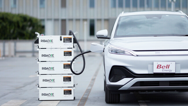 ポータブルEV急速充電器「Roadie V2」のレンタル事業、本格開始