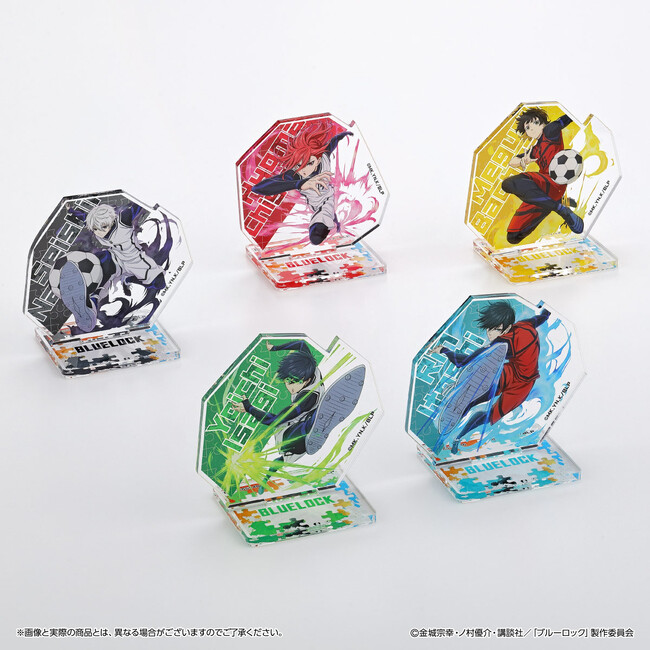 ＼ TVアニメ『ブルーロック』のアクリルスタンドと缶バッジがガシャポン(R)に登場 ／