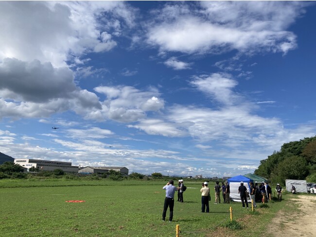 【開催報告】ＡＣＳＬ主催「国産ドローンデモ・体験会」を四国にて開催　小型空撮ドローンSOTEN（蒼天）を参加者が実際に操縦体験