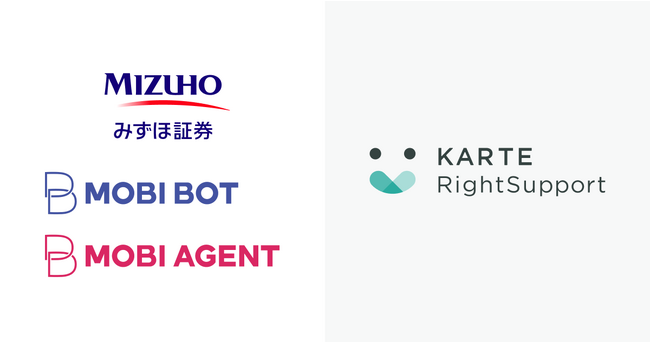 RightTouch、モビルスと協業し、「KARTE RightSupport」とチャットボット「MOBI BOT」有人チャット「MOBI AGENT」を連携