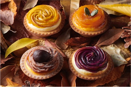 「BAKE CHEESE TART」見た目と食感にこだわった“秋の三大食材”チーズタルトが登場！『秋のベイクは芋・栗・かぼちゃ』～ Happy Autumn Cheese Tart Fair ～を開催