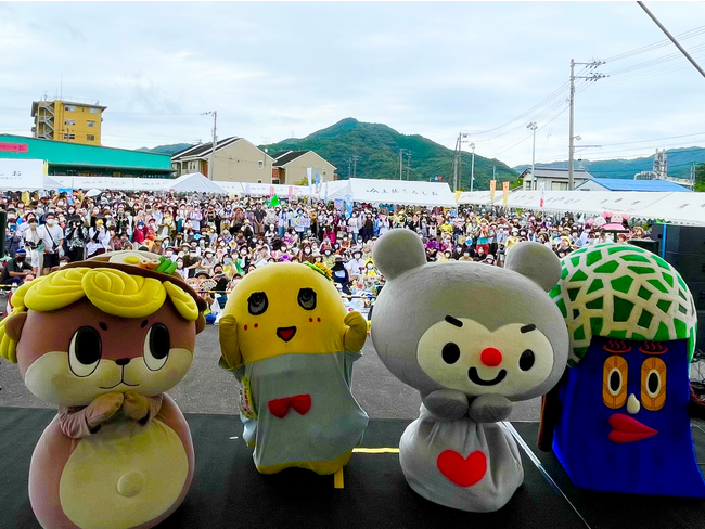 9/9-10に全国78のご当地キャラが高知に集結