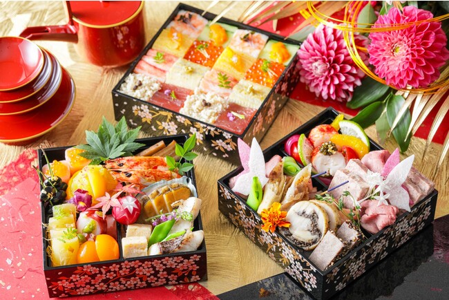今年は大晦日も販売！和食も洋食も楽しめる、作りたてが自慢の限定100個の絶品おせち！～ホテル内各レストランペアチケットの“お年玉”がもらえるチャンスも～「できたておせち～迎福のコンツェルト～」販売