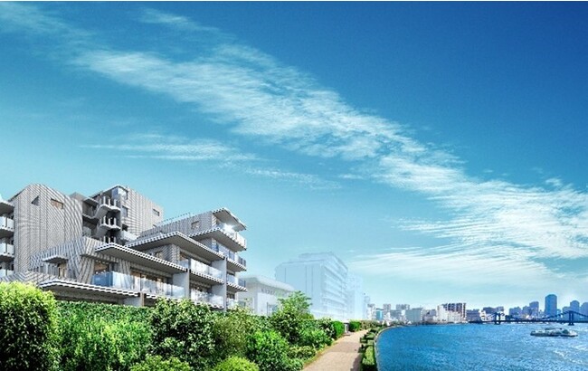 「芭蕉記念館」に隣接、隅田川を一望できるリバーフロントレジデンス『リビオ森下リバーテラス』 一般分譲住戸第1期24戸供給・契約