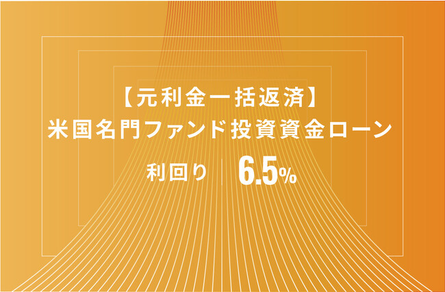 オルタナティブ投資プラットフォーム「オルタナバンク」、『【元利金一括返済】米国名門ファンド投資資金ローンID603』を公開