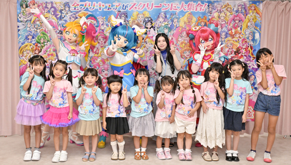 『映画プリキュアオールスターズＦ』アンバサダー任命式を開催
