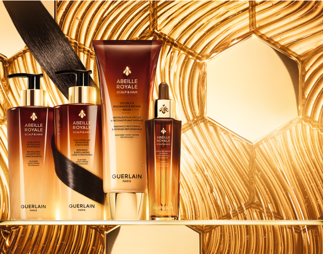 【ゲラン】スキンケアライン〈アベイユ ロイヤル〉からヘアケア登場