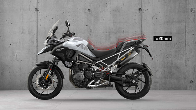 トライアンフからTiger1200に「アクティブ プリロード リダクション機能」実装のお知らせ