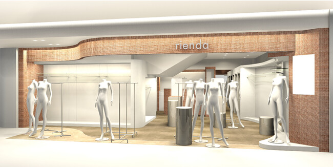 rienda（リエンダ）が9月2日（土）ルミネエスト新宿店B1階にリニューアルオープン