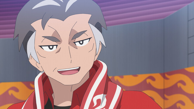 リコとロイがいよいよガラル地方へ! エンジンスタジアムのジムリーダー・カブが登場!