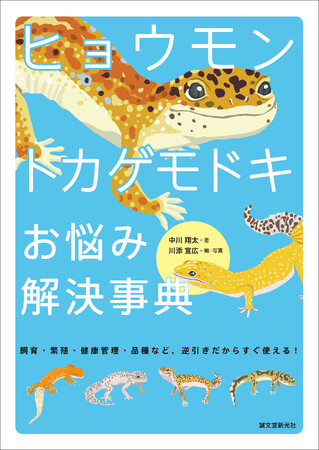 大人気爬虫類ヒョウモントカゲモドキに関する具体的な悩みごとに答える逆引きタイプの便利な事典。