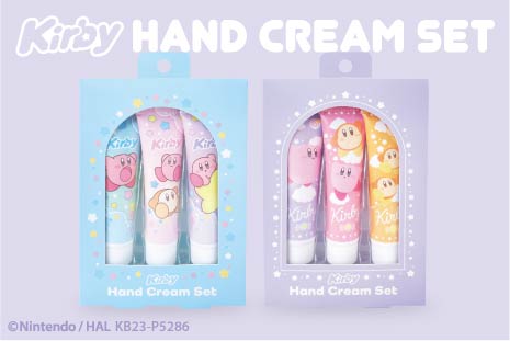 人気「星のカービィ」プチギフトにもぴったりのハンドクリーム3個セット