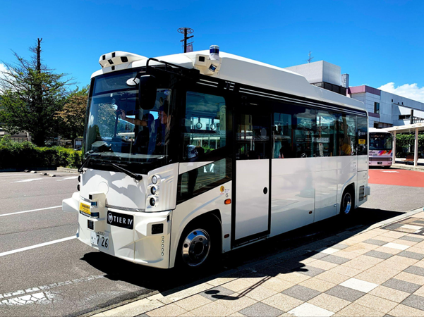 長野県塩尻市で新型EVバスを用いた自動運転レベル4に向けた走行試験に参加いたします