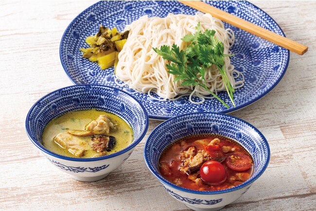 【残暑に効く一皿】マンゴツリーキッチン「タイのつけ麺”カノムチーン”」