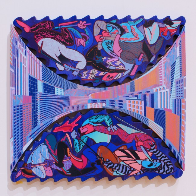 【YUGEN Gallery】雲の中に隠れた謎とは？ 日本画×ノイズの注目ペインター、一林保久道による個展開催が決定！