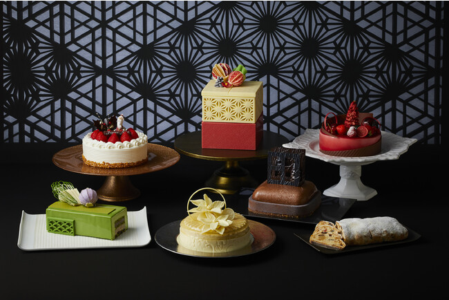 【ホテル雅叙園東京】「クリスマスケーキ2023」精緻な技と美を極めた7種のケーキが登場