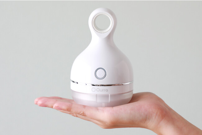 【新製品】広範囲の毛玉を効率的に取り除く「Qurra 毛玉取り器 ぽけとるん」が一般販売を開始！