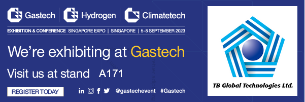 TBグローバルテクノロジーズ株式会社　Gastech2023に参加いたします
