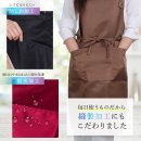 3つの大きなポケット付き、ポリエステル100%の防水・防しわ加工生地 3つの大きなポケット付き、ポリエステル100%の防水・防しわ加工生地