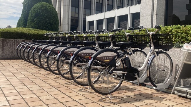 上山木材店がシェアサイクルサービス「HELLO CYCLING」へ電動アシスト自転車を導入