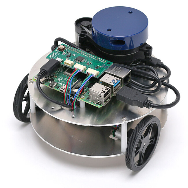 学習用台車ロボット ライトローバー がROS 2に対応