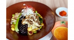 秋野菜をふんだんに！ 辛さ選べる「秋の冷やし担々麵」【9月限定】