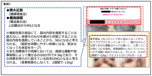 【定期調査】薬機法・景品表示法違反の恐れがある広告表現の配信実例 2023.08.31