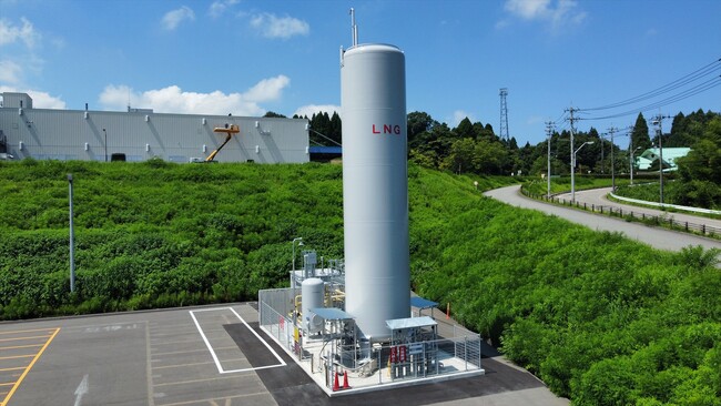 日機装 金沢製作所のLNG サテライト設備が稼働開始