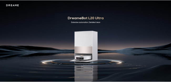 Dreame Technologyが業界初*のAI駆動MopExtend（TM）テクノロジーを備えた革新的な主力ロボット掃除機DreameBot L20 UltraをIFA 2023で発表