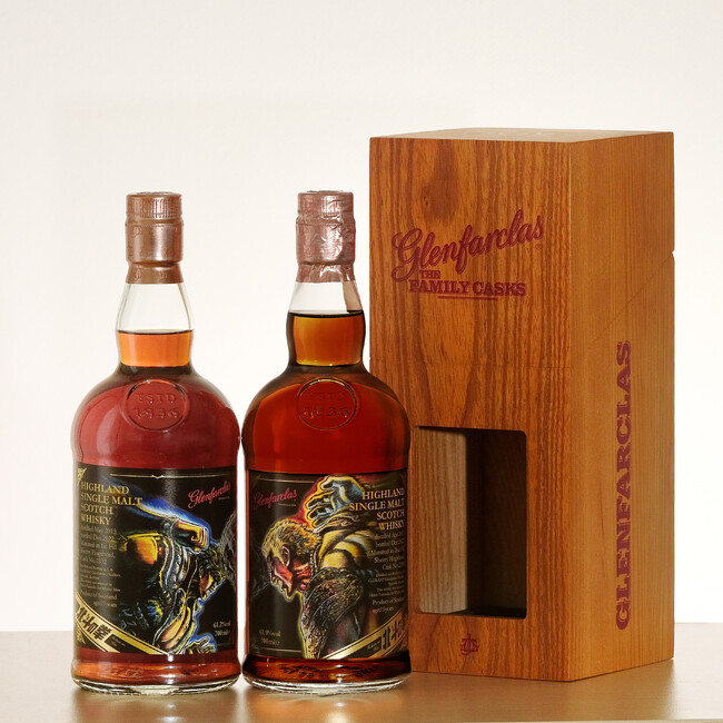 ケンシロウとラオウ、2本のシングルモルト・ウイスキーで、40周年を迎えた『北斗の拳』を祝杯!!