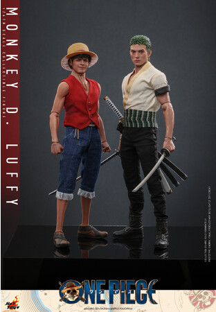 Netflixシリーズ『ONE PIECE』より、実写版ルフィ＆ゾロをホットトイズが立体化！