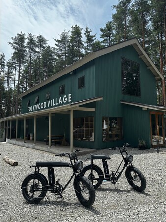 環境先進国ドイツ生まれのE-BIKEブランド「URBAN DRIVESTYLE」八ヶ岳の高規格キャンプ施設「FOLKWOOD VILLAGE 八ヶ岳」での無料レンタルスタート