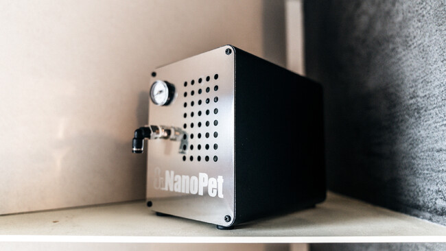 【大幅なアップデートでさらに小型軽量化！】トリミングサロン/動物病院向けナノバブル発生装置「NanoPet 2」が12月1日（金）に販売開始！予約販売は10月1日（日）から。