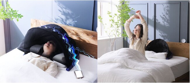 スマートフォンが不眠の原因に！睡眠障害に悩んで開発 電磁波を98％カットし快眠に導く睡眠用ドーム