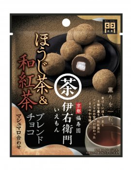 伊右衛門　ほうじ茶＆和紅茶ブレンドチョコ