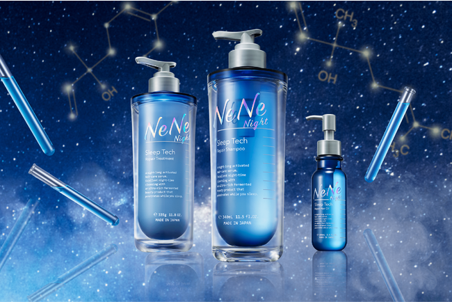 ヘアケアブランド『NeNe Night（ネネナイト）』が睡眠に関する調査を経て、NeNe Night（ネネナイト）シリーズの商品の香りにより、睡眠の質※1が向上したと公表