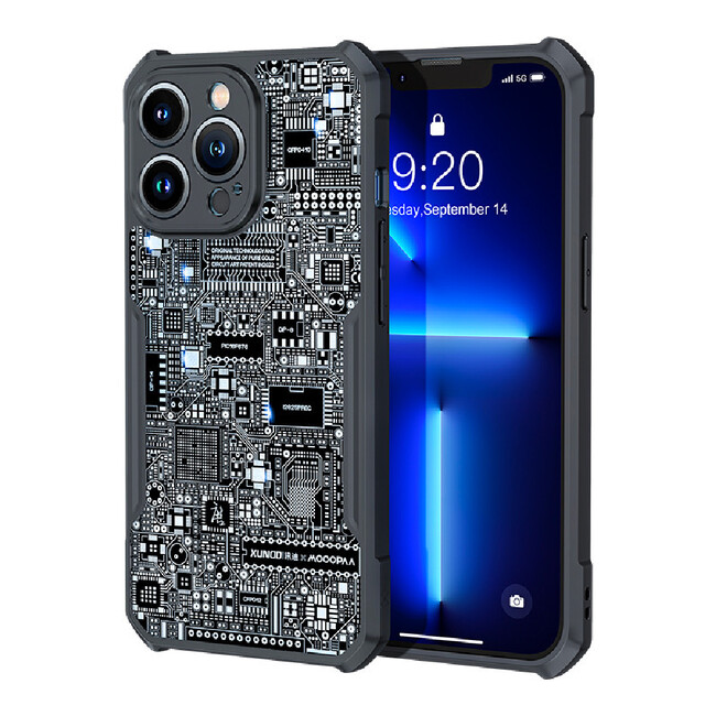 高純度シルバーならではの輝き！未来感のあるグラフィックが印象的なMagSafe対応iPhoneスマホケース「AgGrip」を「Gloture楽天ストア」で販売開始