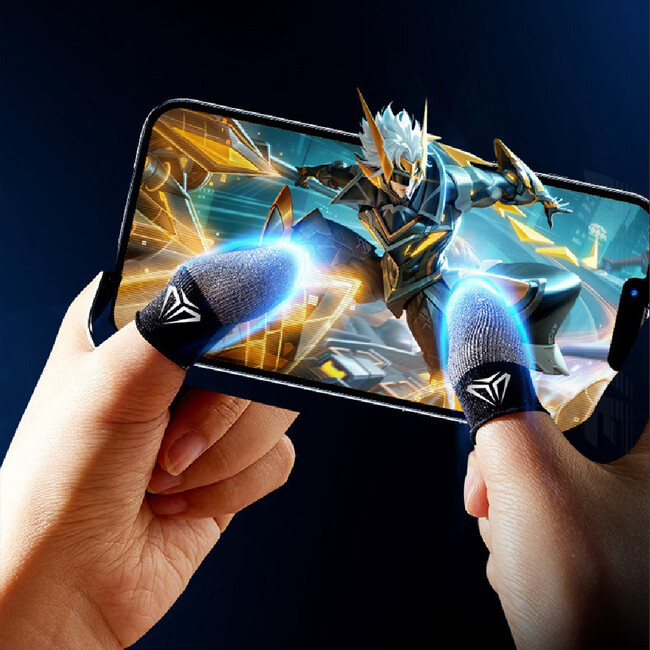 【4セットで合計8枚！】スマホゲームでライバルに勝つ！指に装着して正確で素早いタッチ入力を実現するゲーミング指サック「FibCot」を「Gloture楽天ストア」で販売開始