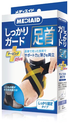 「固定力」「薄さ」相反するこだわりを両立した、足首サポーターを新発売