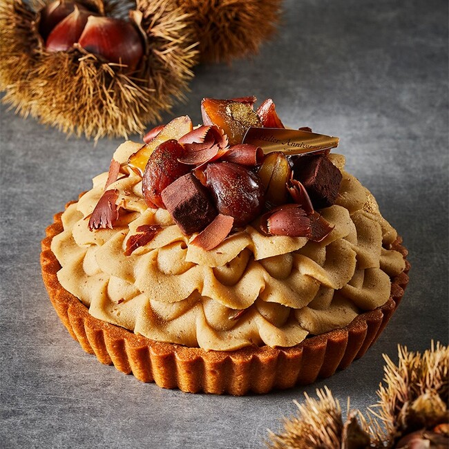 【西武池袋本店】秋の味覚、栗やぶどうを使った秋色スイーツが登場