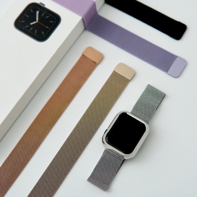 マグネット式でワンタッチ着脱可能！スマートなApple Watchバンドが新登場